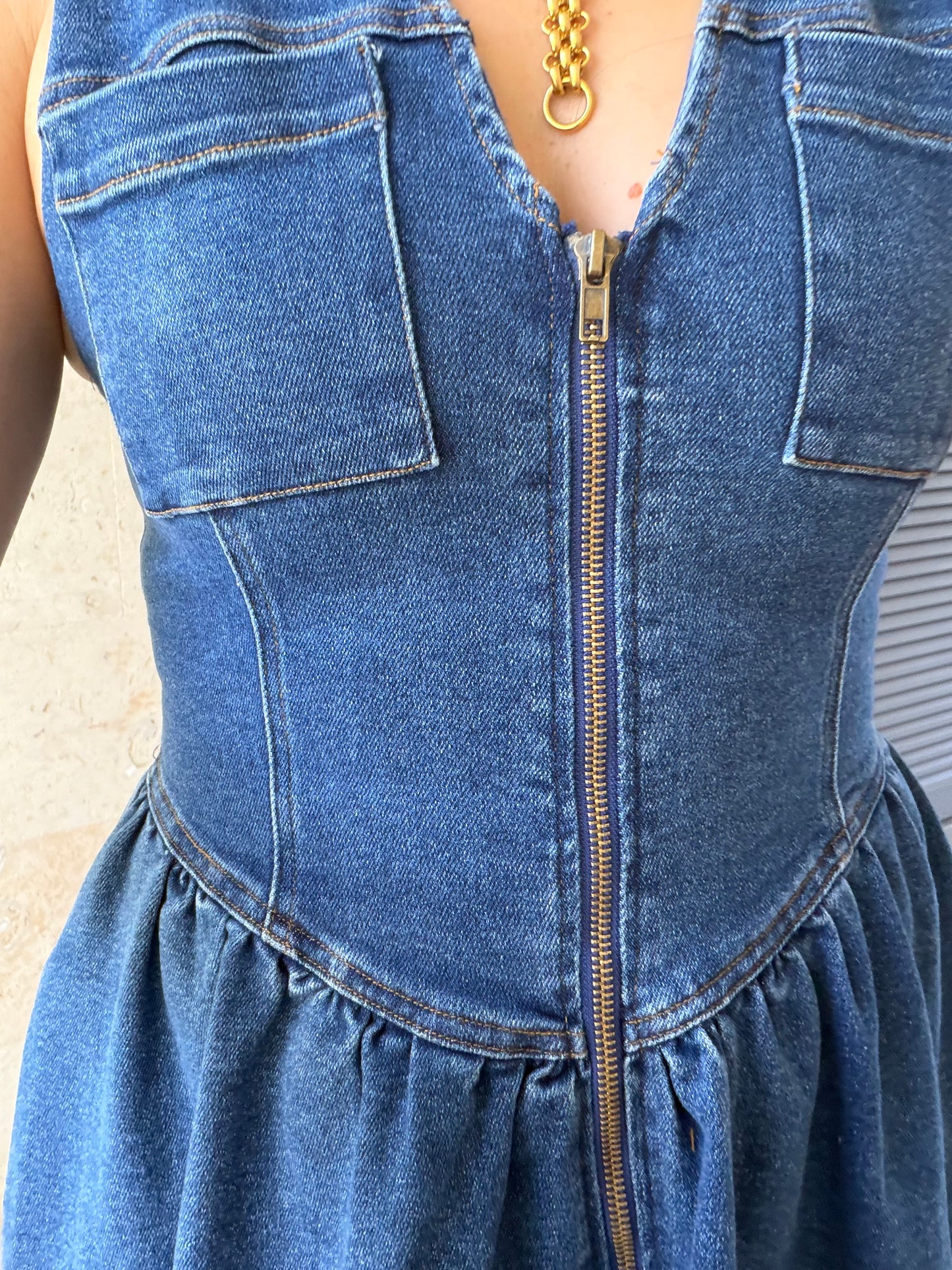 Olivia Denim Dress