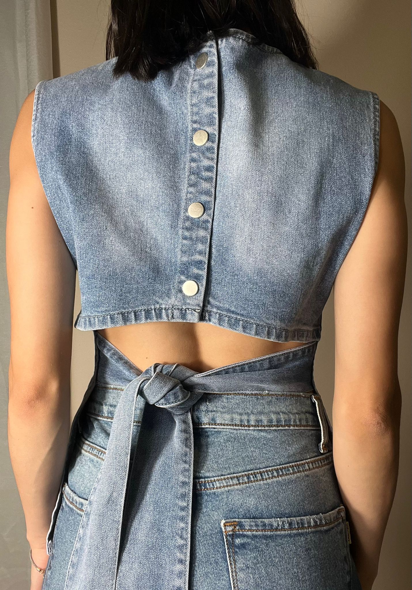 Eloise Denim Top