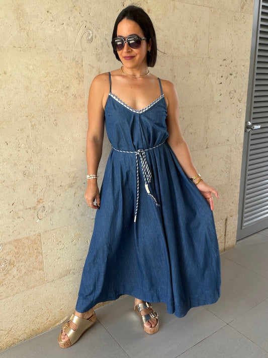 Adina Denim Dress