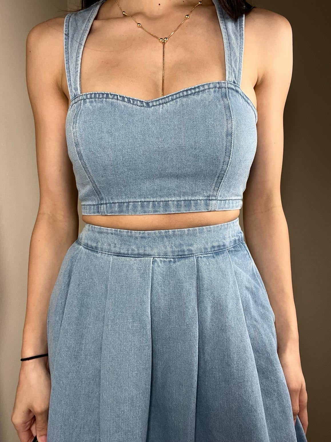 Analía Denim Set