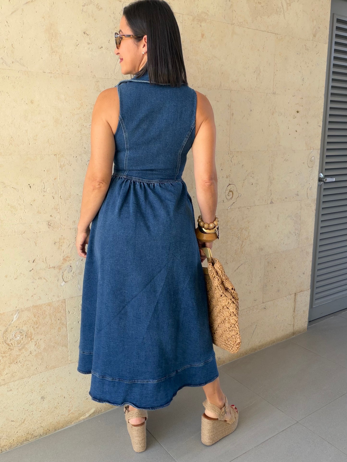 Olivia Denim Dress