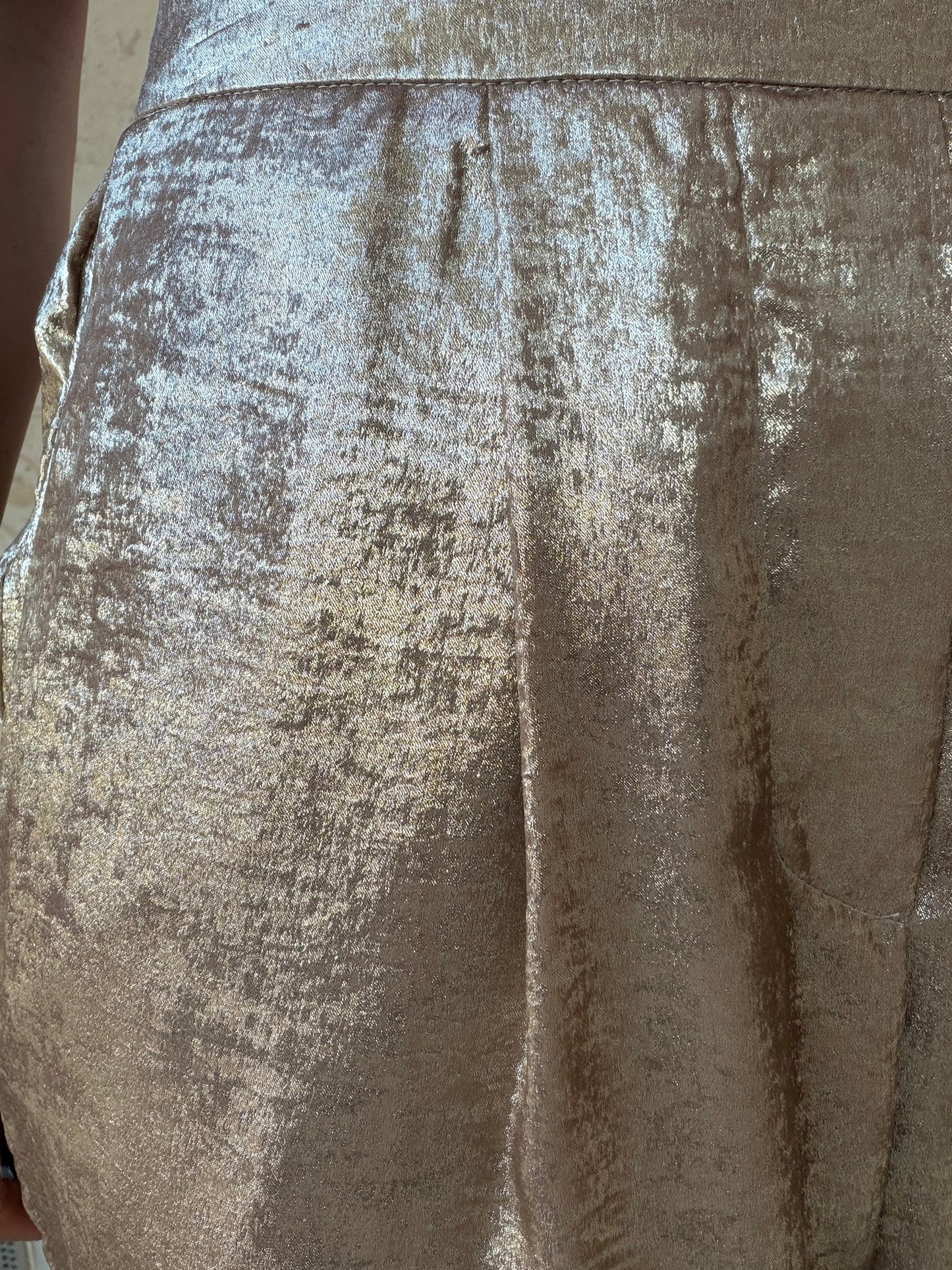 Christie Shimmer Pants Gold