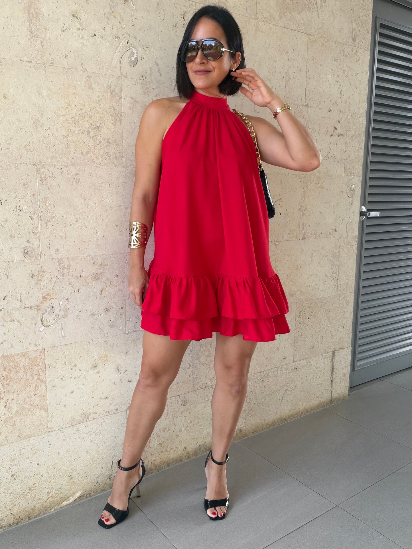 Scarlet Mini Dress