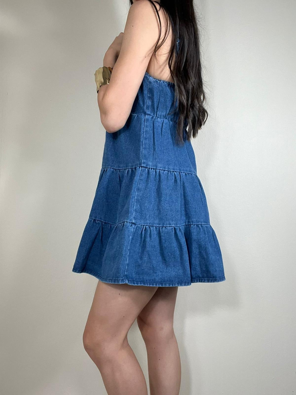 Aymar Mini Denim Dress