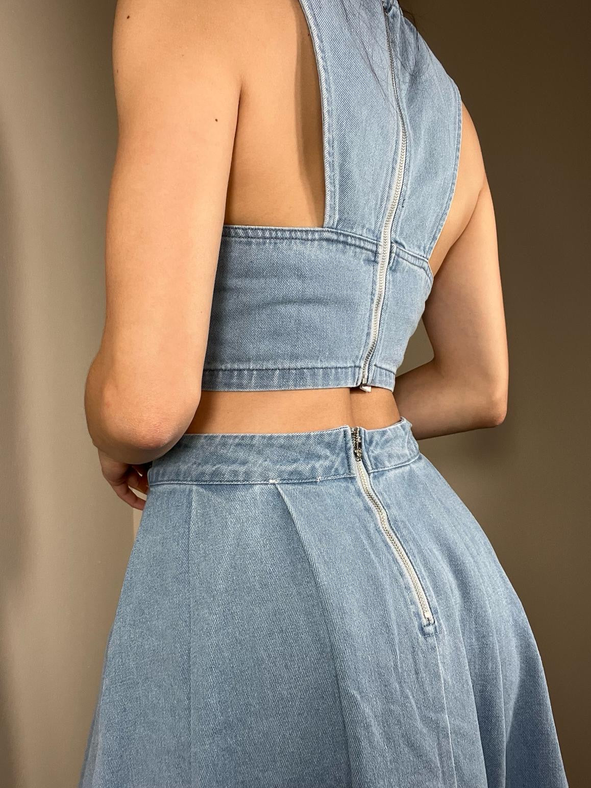 Analía Denim Set