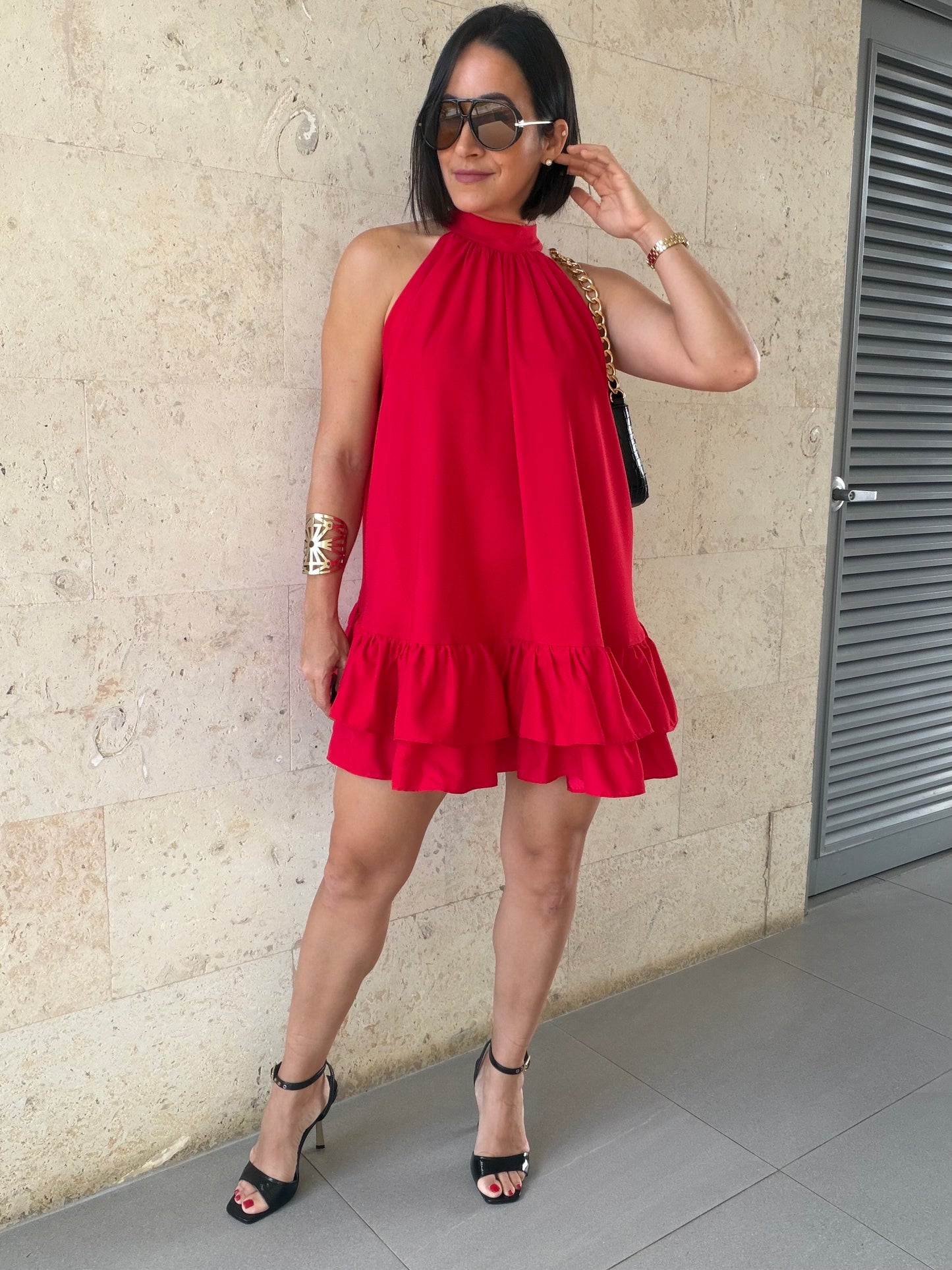 Scarlet Mini Dress