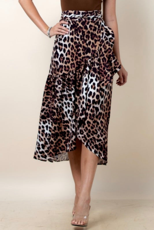Lia Skirt Leopard