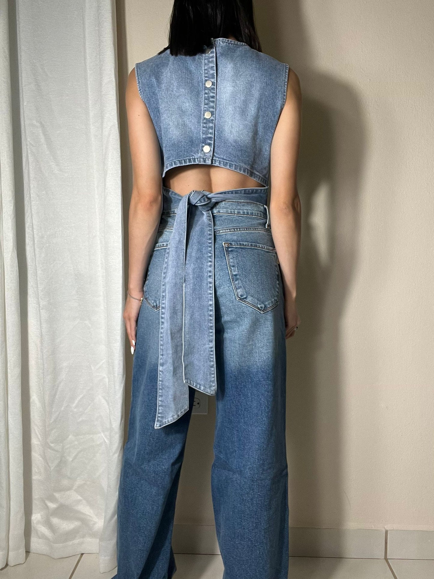 Eloise Denim Top