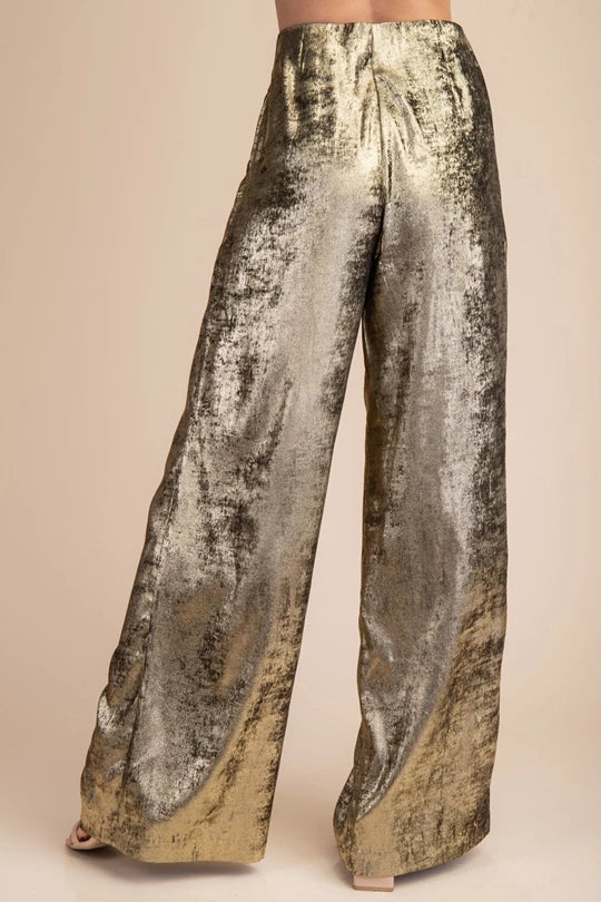 Kris Metallic Pants