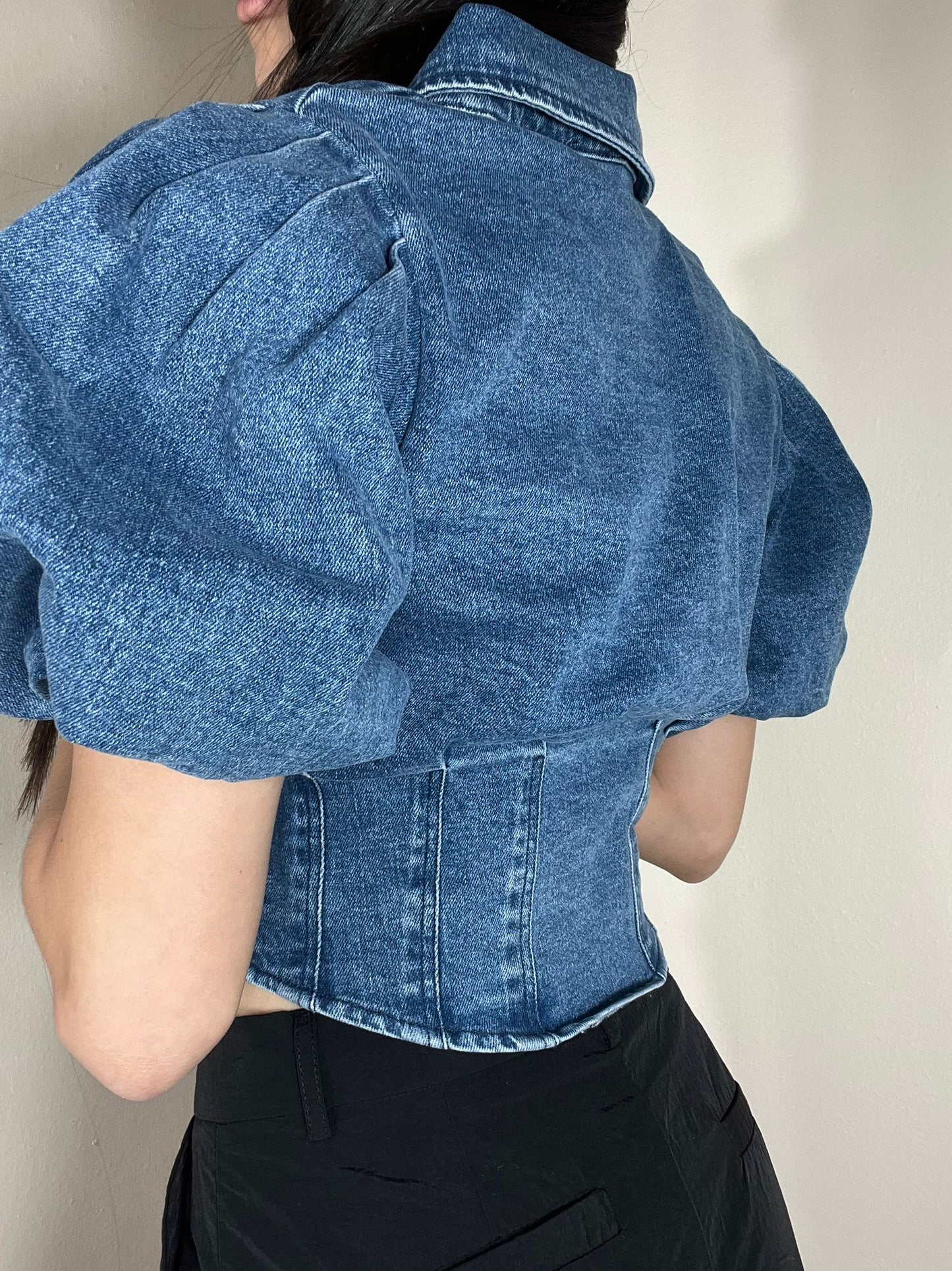 Maru Denim Top