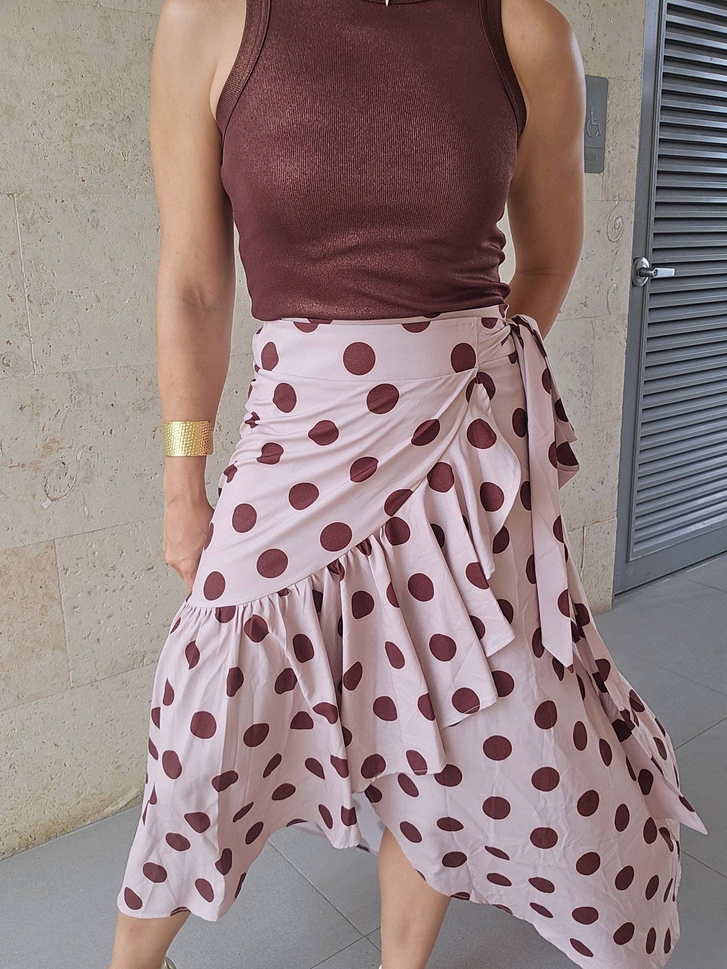 Lia Polka Dots Print