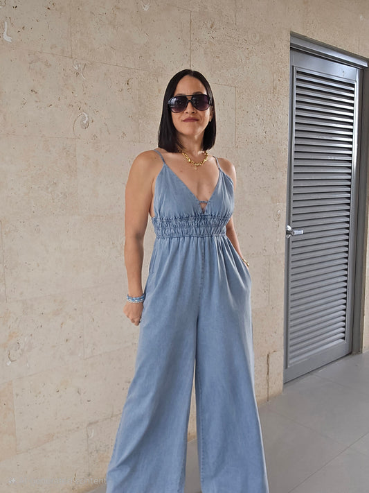 Ainhoa Denim Jumpsuit